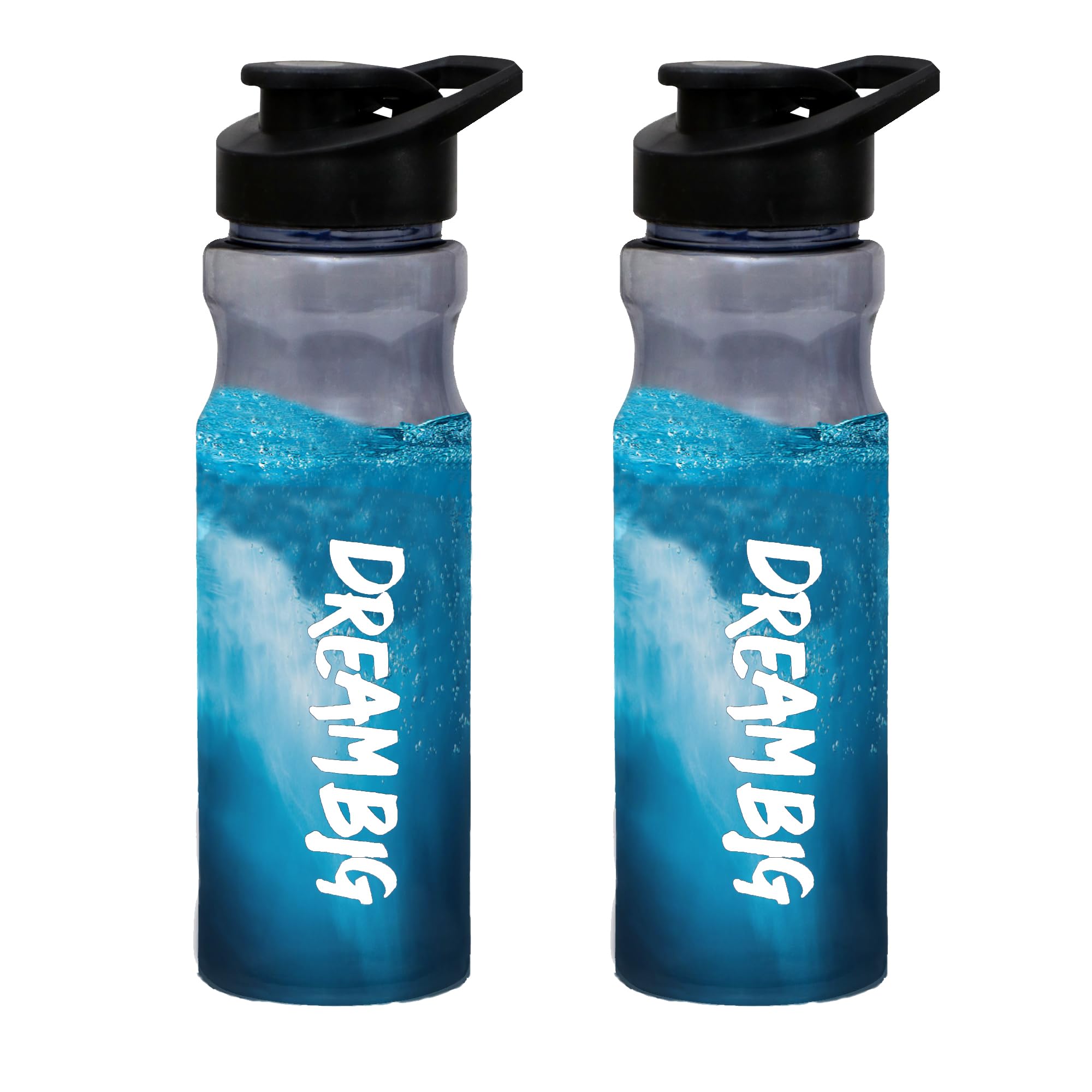 New (Pack of 2) Gym Water Bottle Sports (BPA Free) Gym Shaker Sipper Bottle for Gym Office School Boys Girls Stylish Sipper and Shaker Bottle for Men Leak Proof Sports Shaker 600 ML-image-25