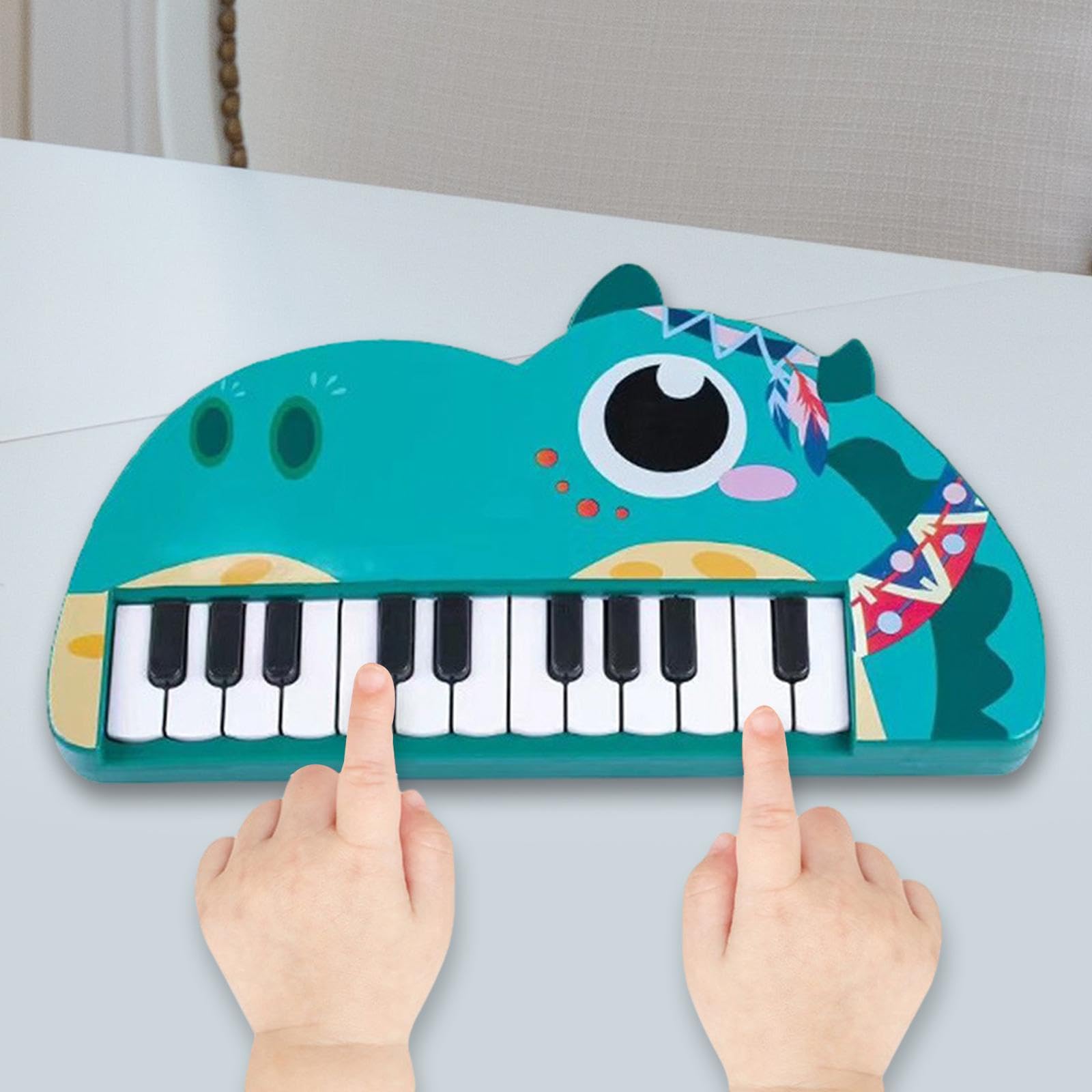 Amazon.co.jp: Almencla 動物ピアノキーボードおもちゃ電子