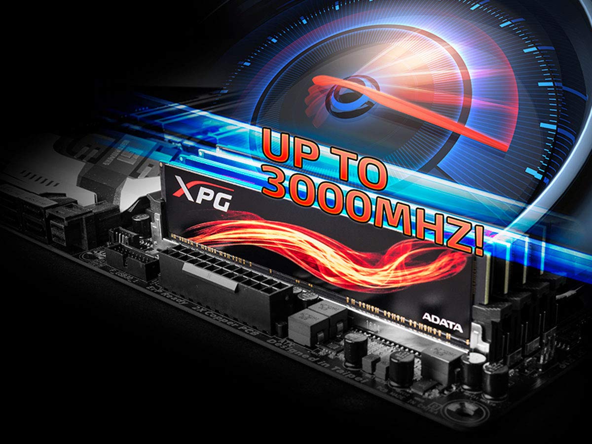 ADATA Memória de PC XPG Flame DDR4 8GB 2666MHz CL16 PC4-21300 U