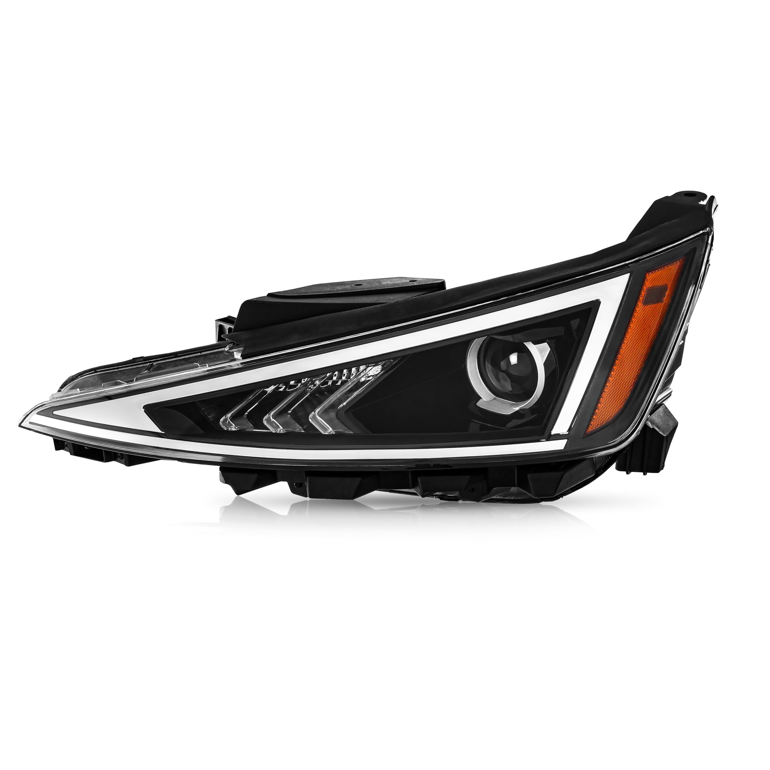 Photo 1 of *Minor damage* TODO Headlight Assembly Compatible with 2019 2020 Hyundai Elantra HY2502233 92101F3500 Driver Left Side