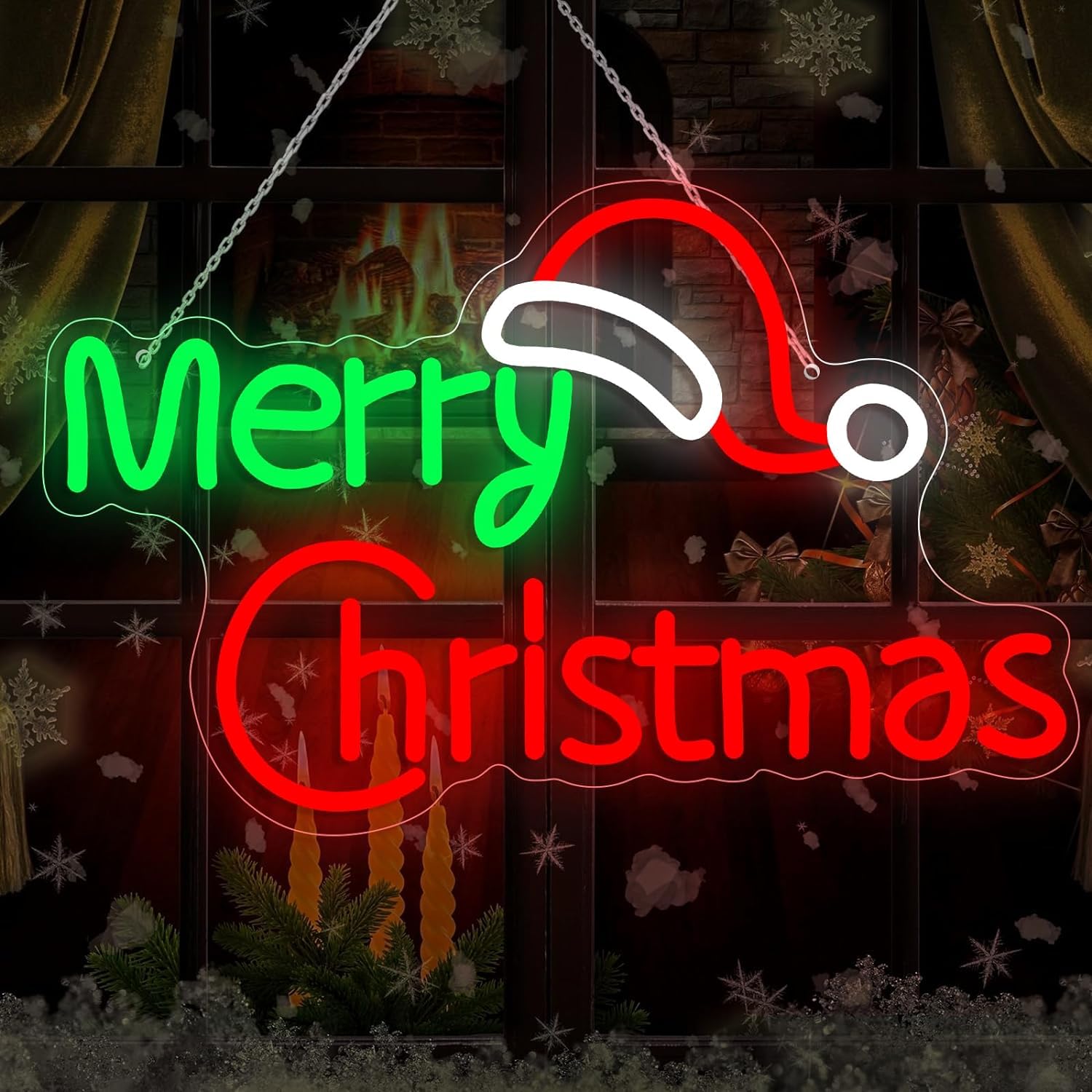 Buy Neon Sign Merry Christmas Led Neon Sign Light Xmas Sign Lights