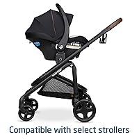 Vista 5 de Maxi-Cosi Mico Luxe - Asiento de automóvil infantil con base, asiento de automóvil orientado hacia atrás para bebés, asiento de automóvil de bebé