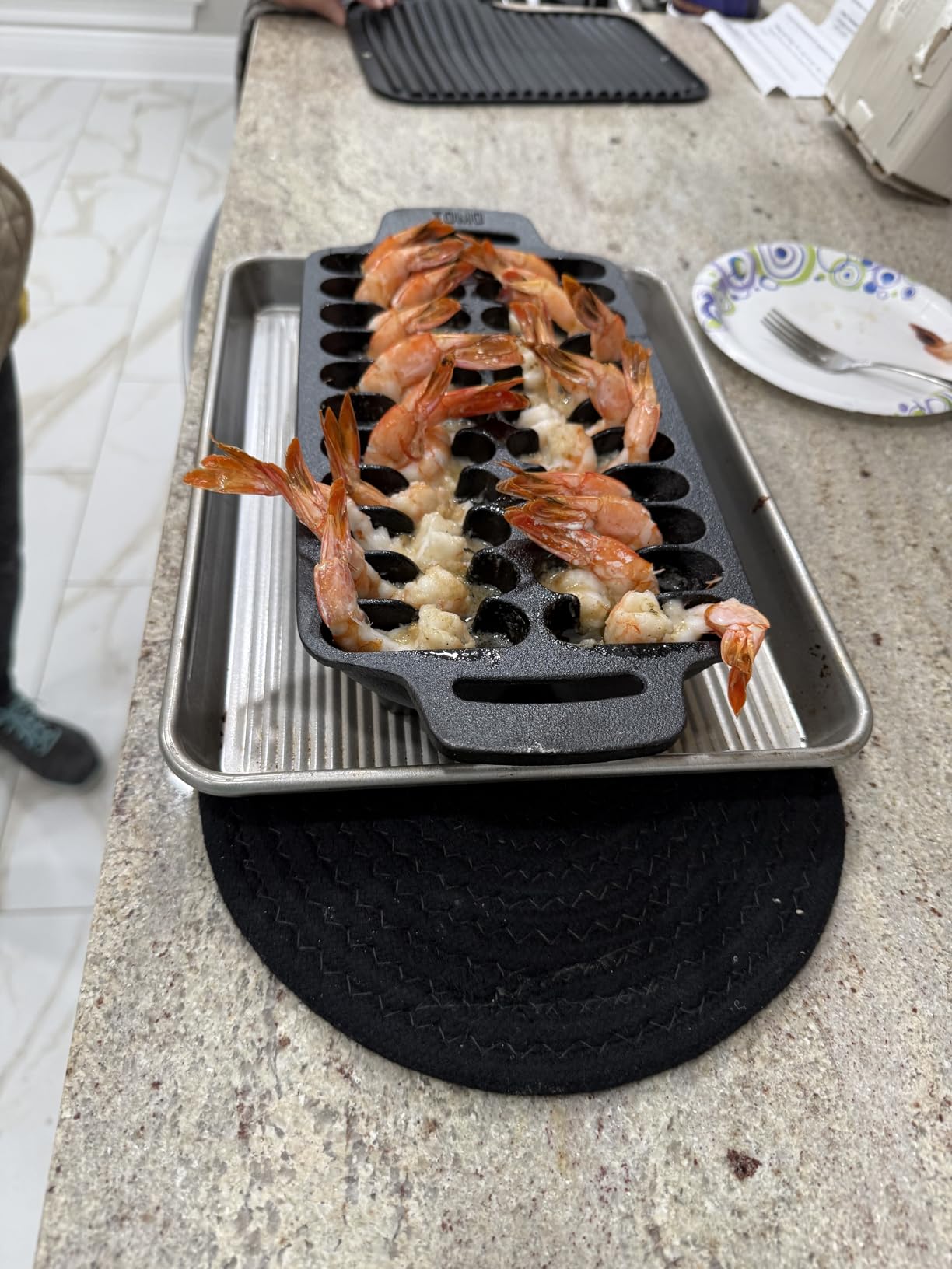 Customer photo of the Shrimp Grill Pan