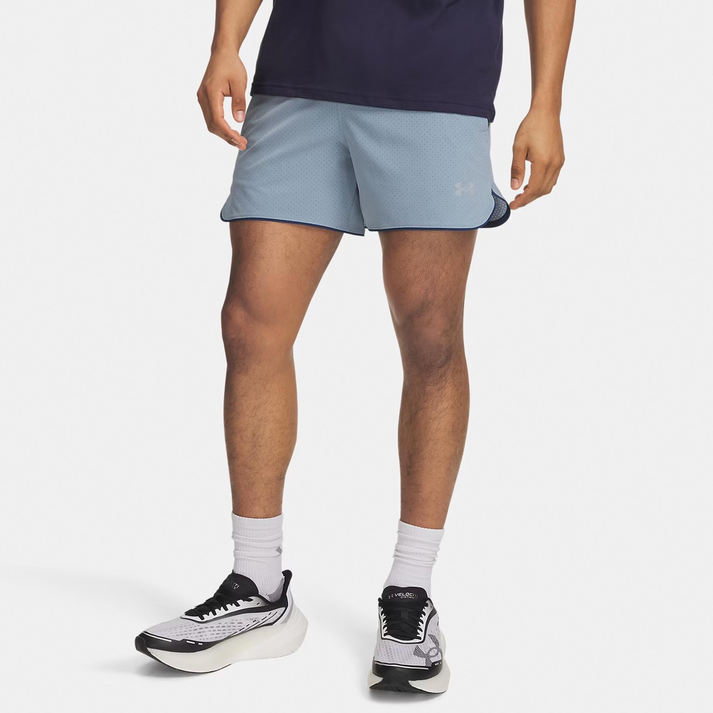 Under Armour Velociti Pro Vent 5In Laufshorts Herren blaugrau - Blue L
