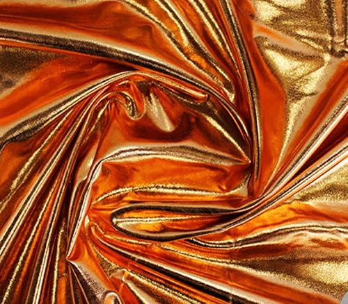 Miniatura 10 de Tela metálica de elastano de 60 pulgadas de ancho vendido por The Yard (plata mate)