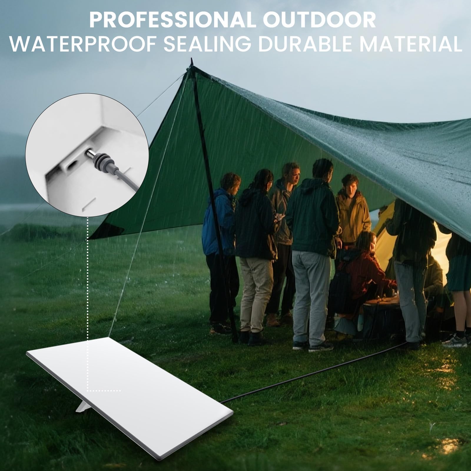 Starlink Mini Cable 3 in 1 Starlink Mini Car Charger Dc Power Cable 12v-24v Adapter with Digital Display — view 7