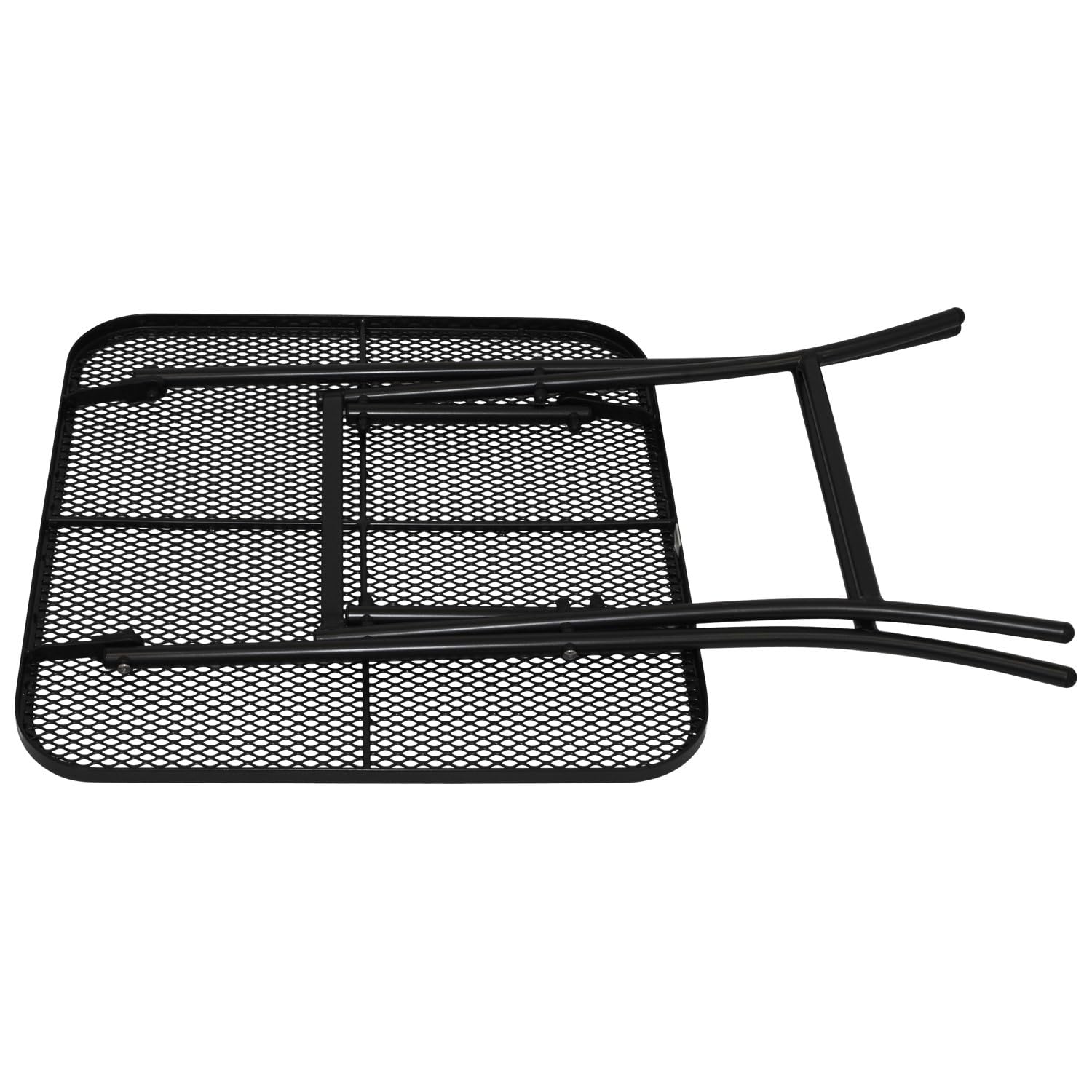 DEGAMO Gartentisch Bistrotisch RIVO 60x60cm quadratisch, klappbar, Farbe eisengrau, Outdoor