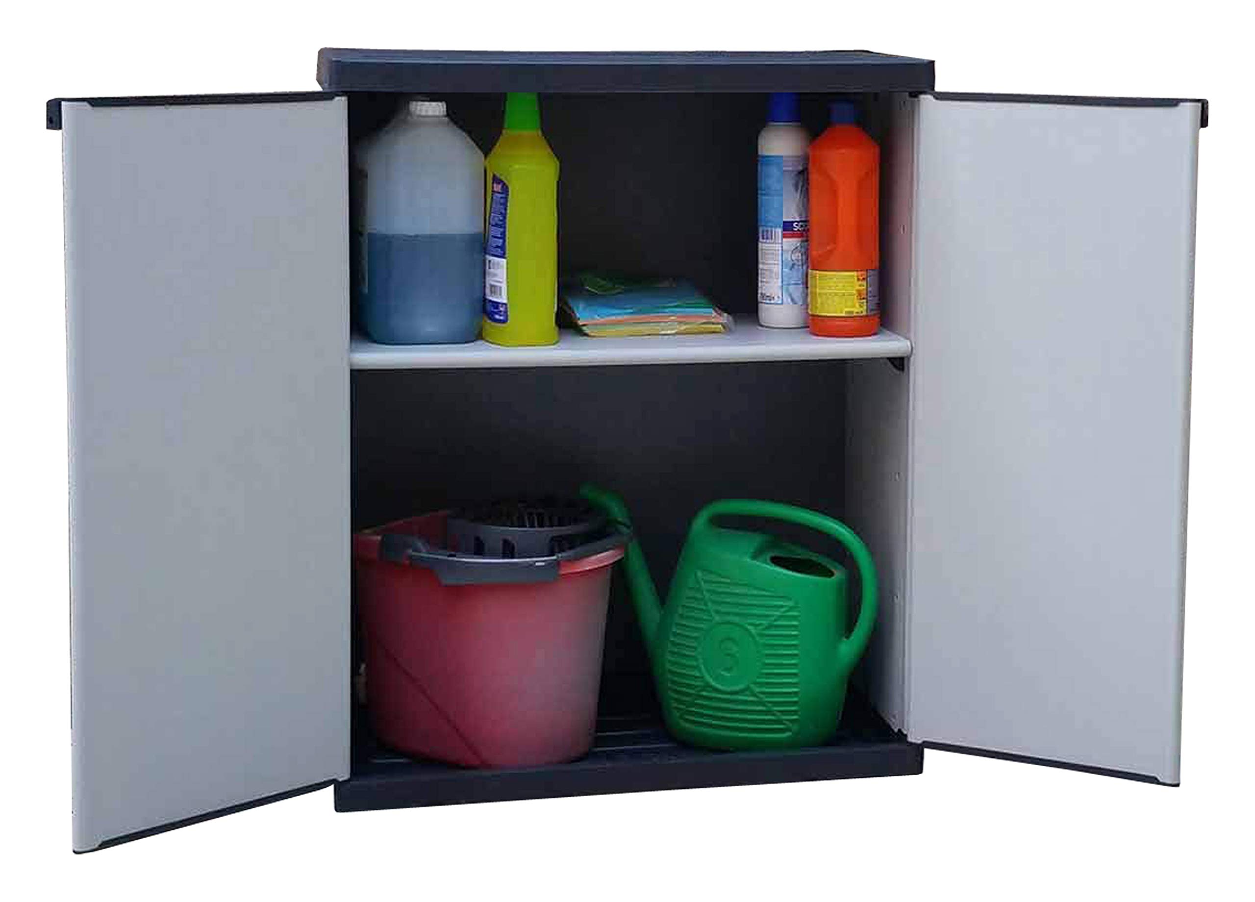 Armadio Spogliatoio A 2 Ante - 68x39,5x168h Cm - Per Interni Ed