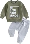 Chemise à manches longues pour bébé avec pantalon élastique