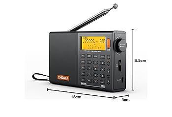 XHDATA ラジオ D-808 動作品です。 Amazon.co.jp: XHDATA D-808 ポータブルラジオ FM AM SW LW