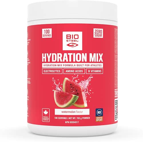 BioSteel Zero Sugar Hydration Mix, Great Tasting Hydration with 5