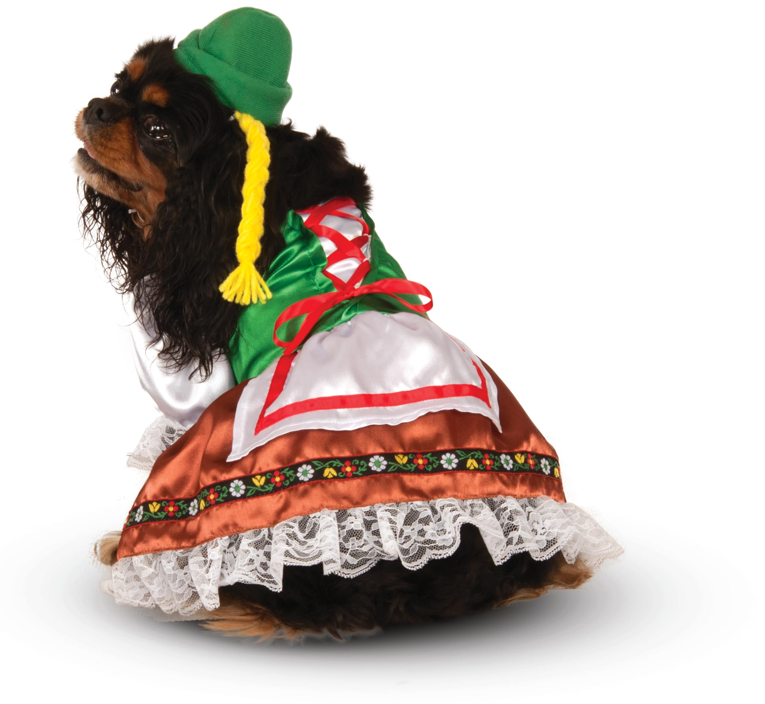 Rubie's Oktoberfest Sweety Kostüm für Haustiere, Größe L, Mehrfarbig, Large