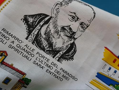 Miniatura 4 de Toalla de té o plato de algodón italiano extra grande hecha en Italia (Asís)