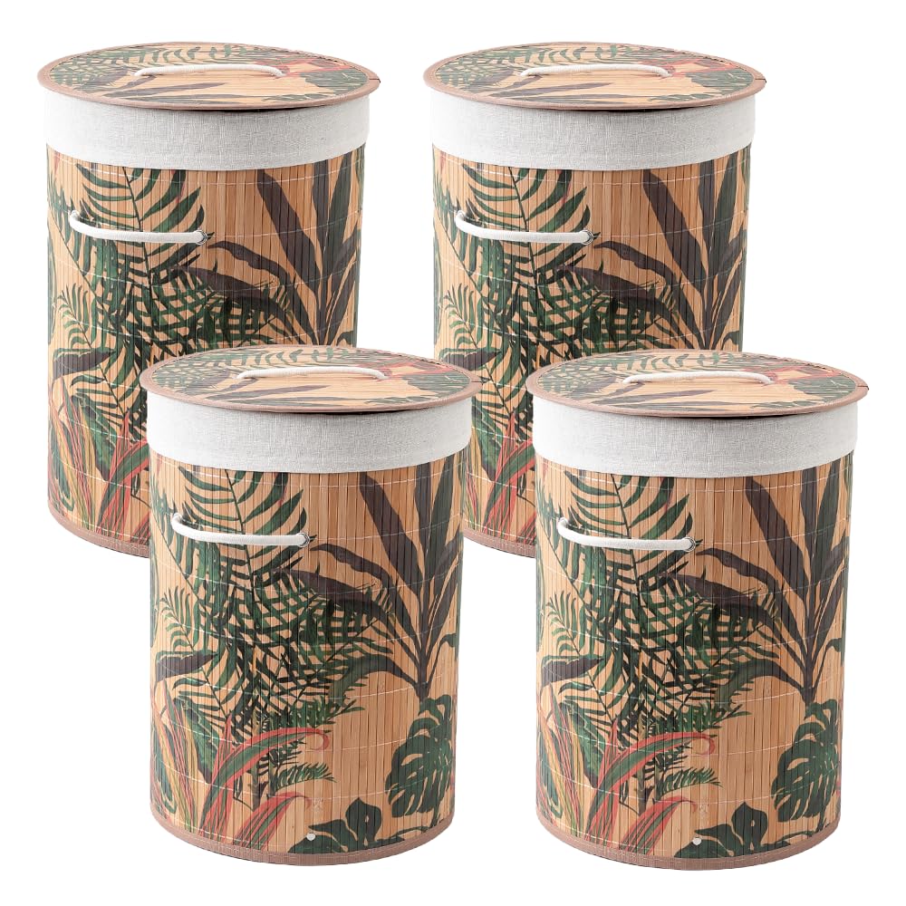 See full amazon price history chart for USHA SHRIRAM Foldable Bamboo Laundry Basket With Lid | Sustainable & Eco-Friendly | Travel Essential | Printed Laundry Basket | Easy To Carry | Color Natural (60 L) (4 Pcs, Rectangular) USHA SHRIRAM Foldable Bamboo Laundry Basket With Lid | Sustainable & Eco-Friendly | Travel Essential | Printed Laundry Basket | Easy To Carry | Color Natural (60 L) (4 Pcs, Rectangular) (B0CG96WY6M) Amazon Price History, Amazon Price Tracker