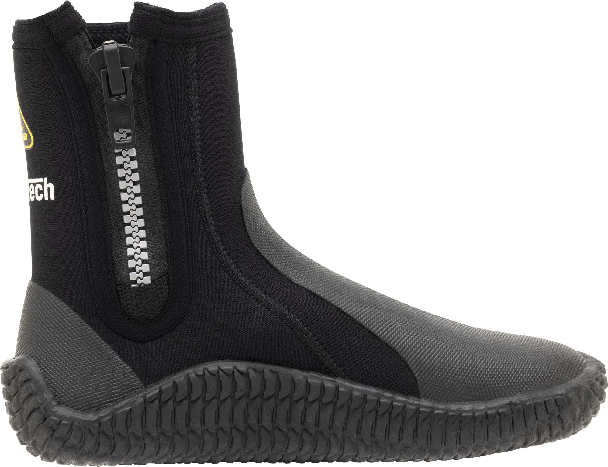 CRESSI ReefTech/RS Boots 5mm - Calzari Unisex in Neoprene Bifoderato Nero 5mm per l’Uso in Acque Fredde e Immersioni con Pinne a Scarpetta Aperta, Progettati per Proteggere i Piedi dal Freddo
