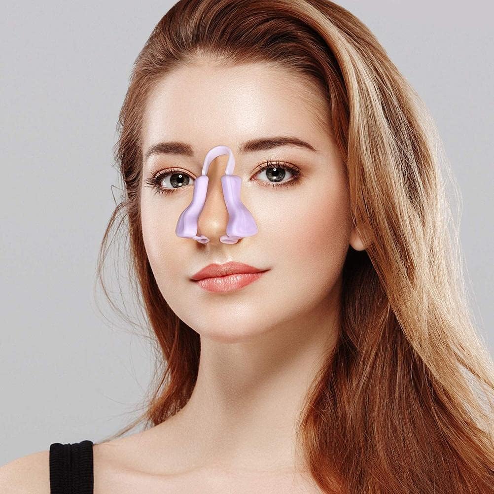 Silicone Nose Shaper Clip Nose Corrector Device for Nose Bridge Straightening and Lifting - Soft and Safe Non Surgical Nose Up Beauty Tool-Multicolor (Pack of-1) — Amazon image 9
