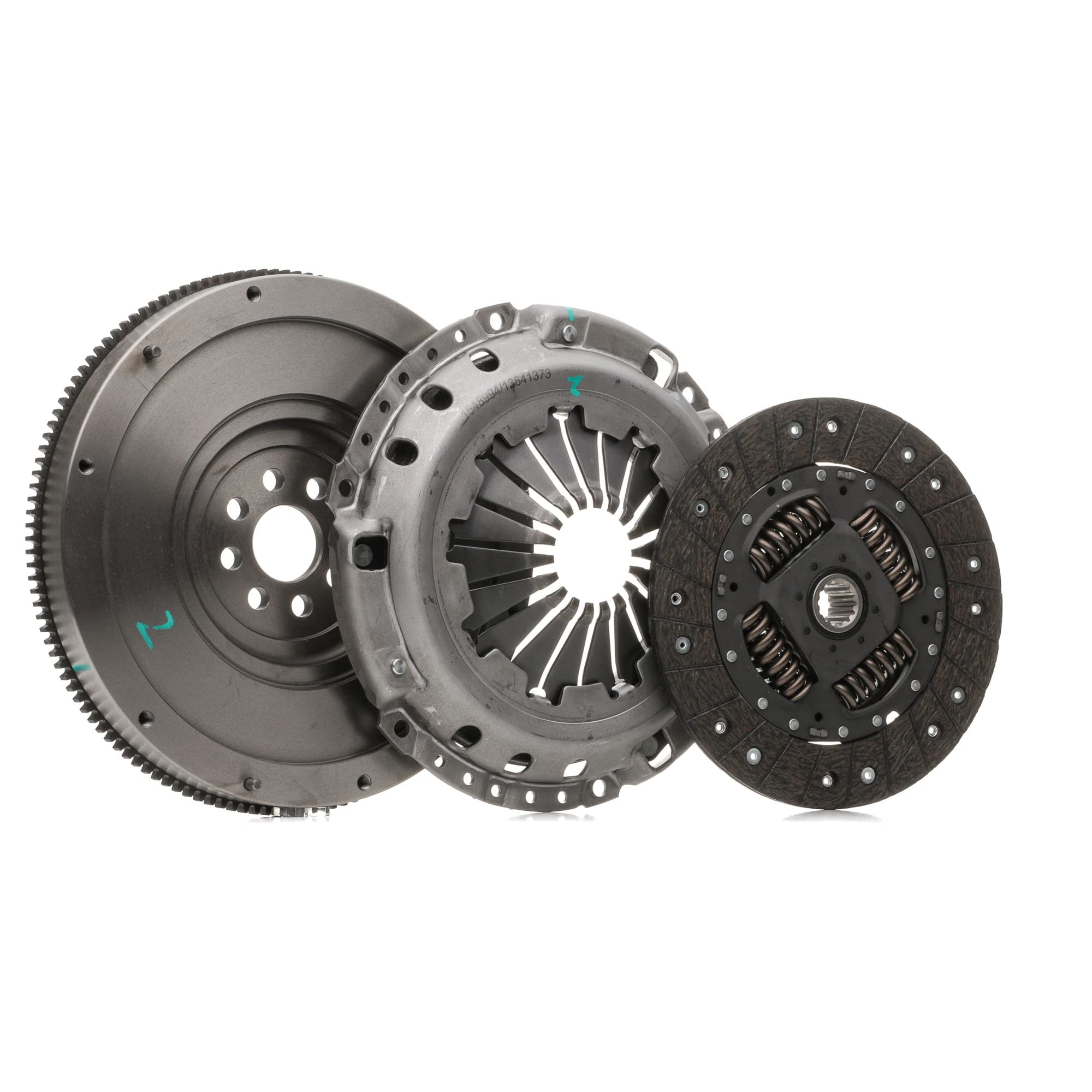 RIDEX 479C0056 Kit de embrague con volante monomasa sin desembrague central con juego de tornillos con volante motor No se requiere una herramienta especial para montaje Compatible con OPEL