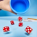 Yahtzee Dice Game | with Collapsible Cup & Storage Case | Fun Family Games for Kids, Teens, Adults | 30 Mins. | 2 or More Players | Ages 8+ (English & French Version)