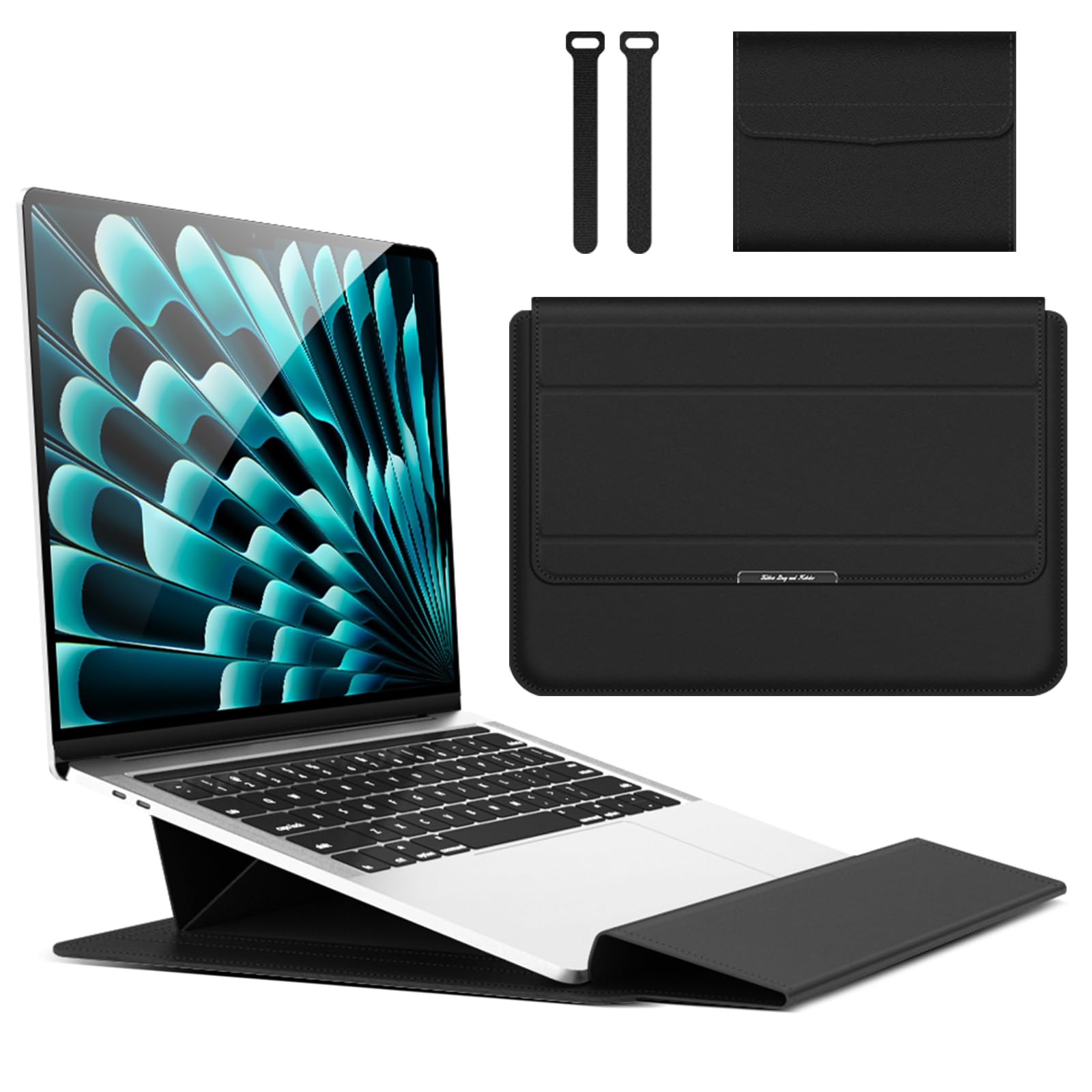 FEACAN 13 Inch Laptop Sleeve Case For 13 Inch MacBook Air M4/A3240 2025, M3/ A3113, M2/A2681 M1/A2337, 13-inch MacBook Pro M2 M1 A2338 A2251 A2289, 13 Inchs IPad Air M3 / Pad Pro - View #2