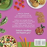 Vista 2 de Eating Healthy with Dr. Francis 28 Day Vegetarian Weight Loss Meal Plan