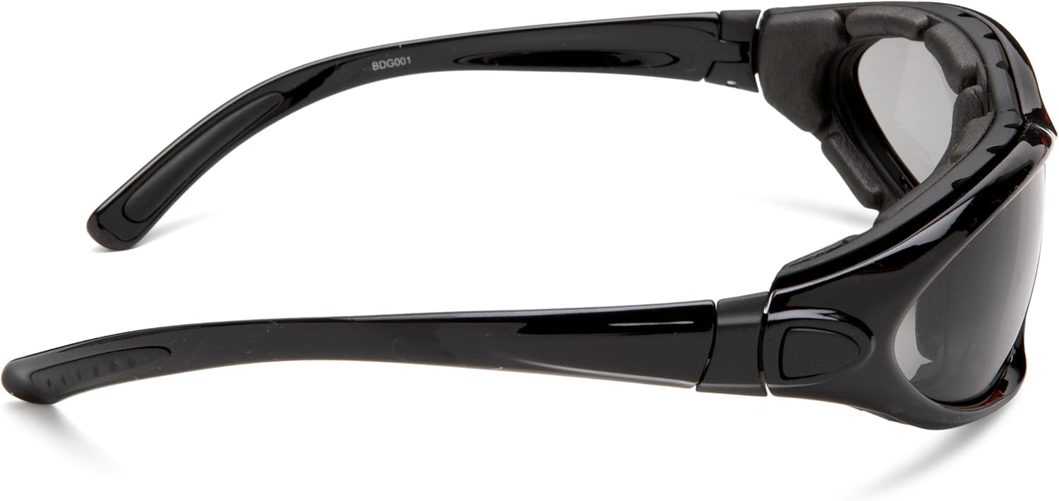 Bobster ® Road Master, Gloss Black Frame, Smoked Photochromic Lens
