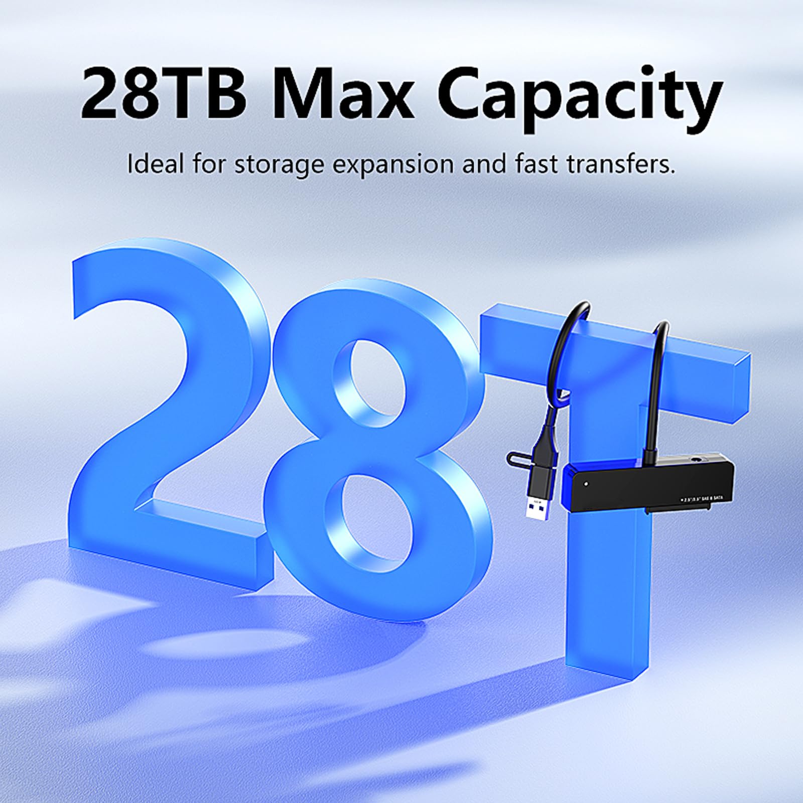 Cable adaptador USB para discos duros compatibles