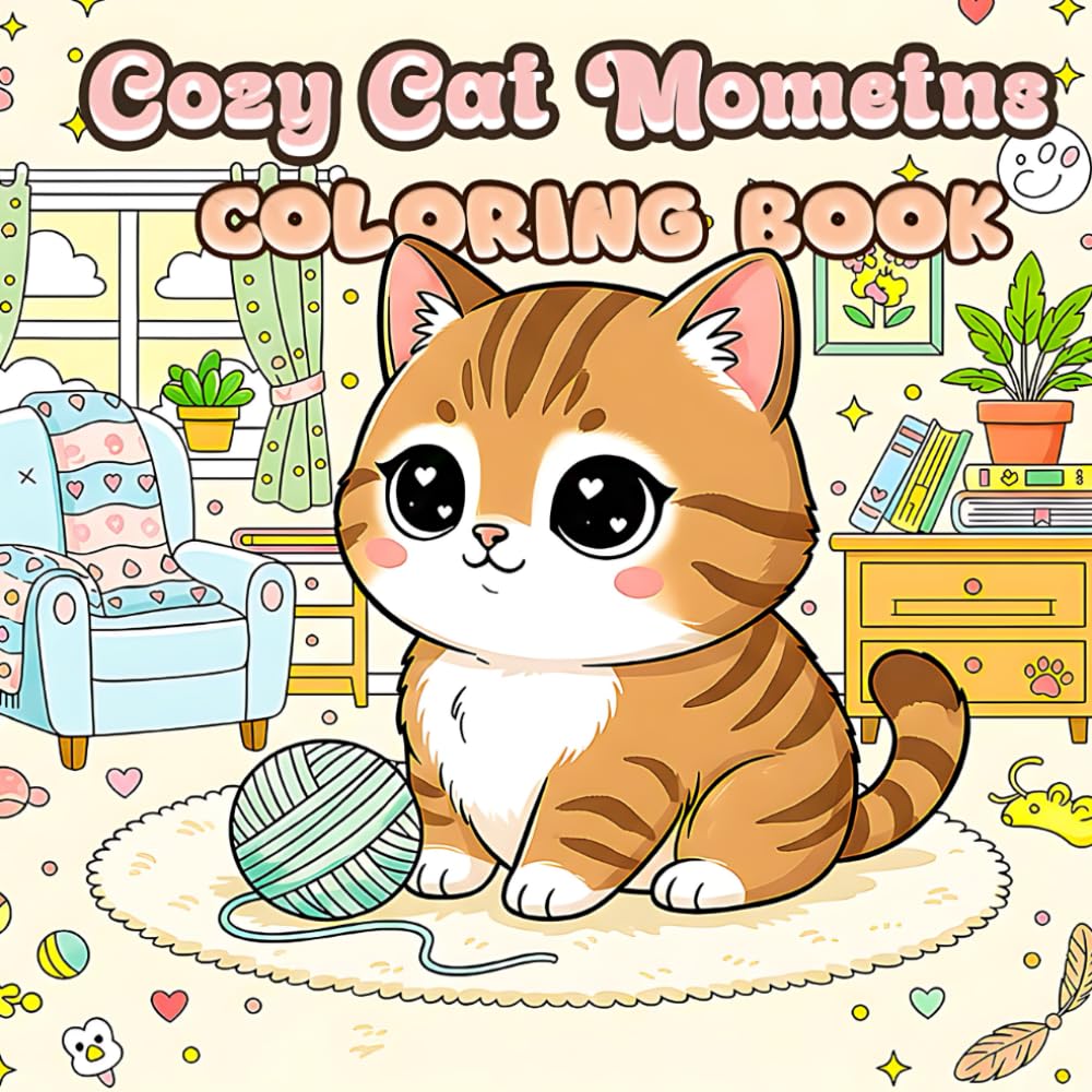 Cozy Cat Moments: Cozy Indoor Cat Scenes | Adorable Cats in Comfy Homes Playing, Resting & Exploring