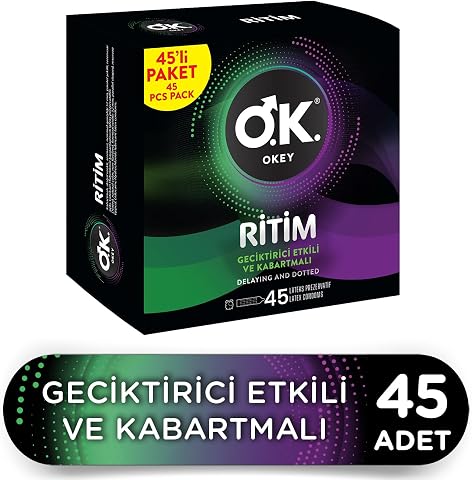 Okey Ritim Prezervatif 45'li