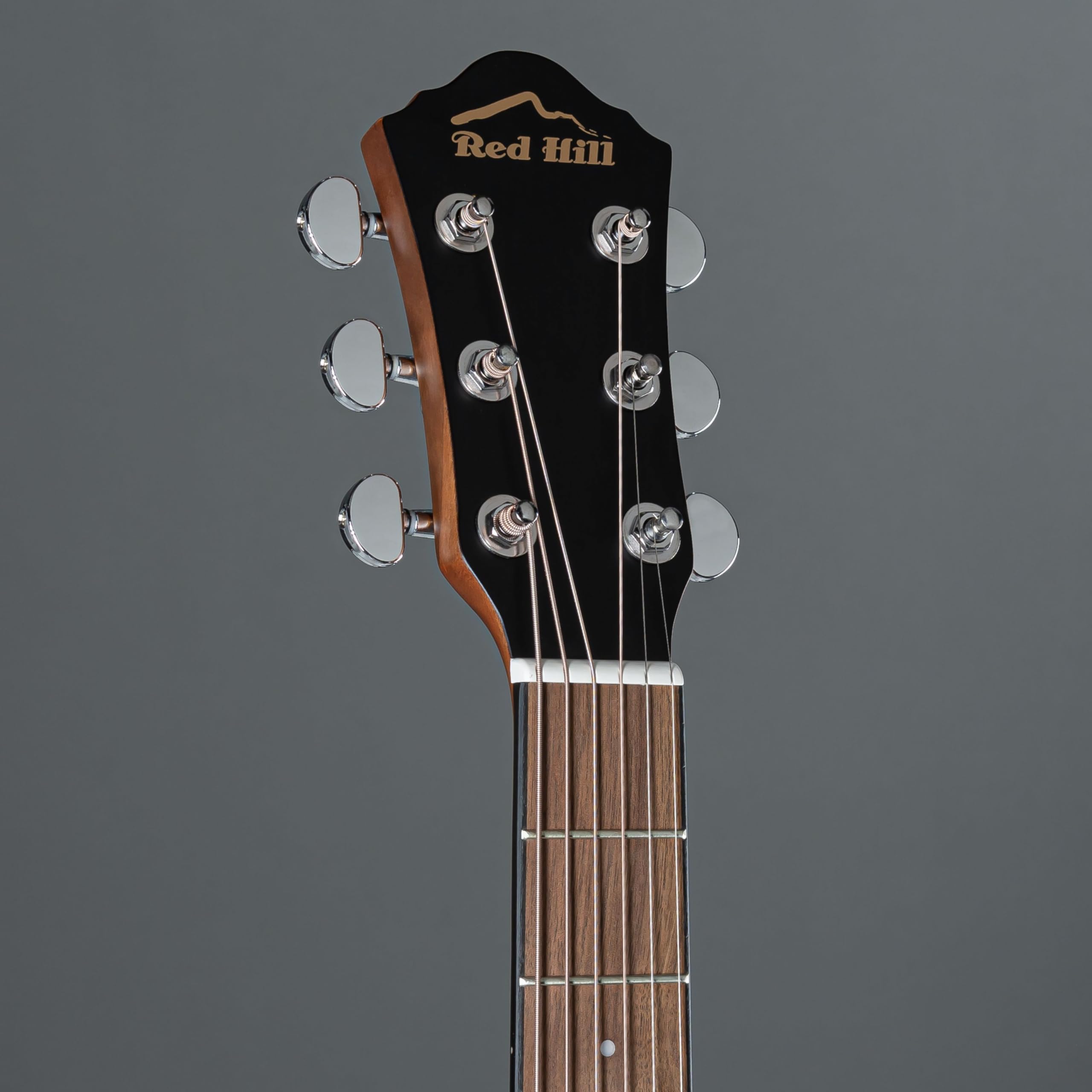 Red Hill AF-Blacktop Westerngitarre, Grand Auditorium, Cutaway, Fichte Decke, Mahagoni Boden und Zargen, Mahagoni Hals, Walnuss Griffbrett, EQ-8T Tonabnehmersystem, Satin Finish, Schwarz