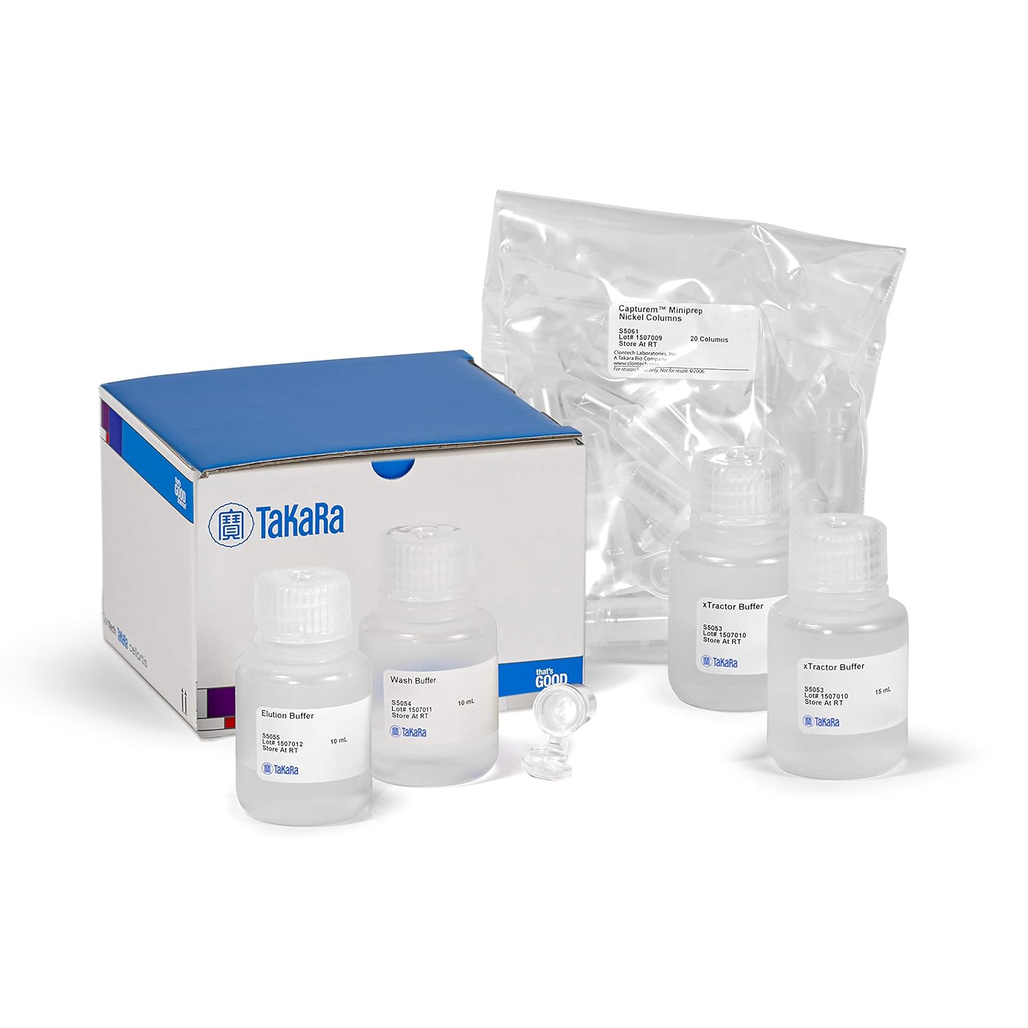 Capturem™ HisTagged Purification Miniprep Kit, (Takara Bio