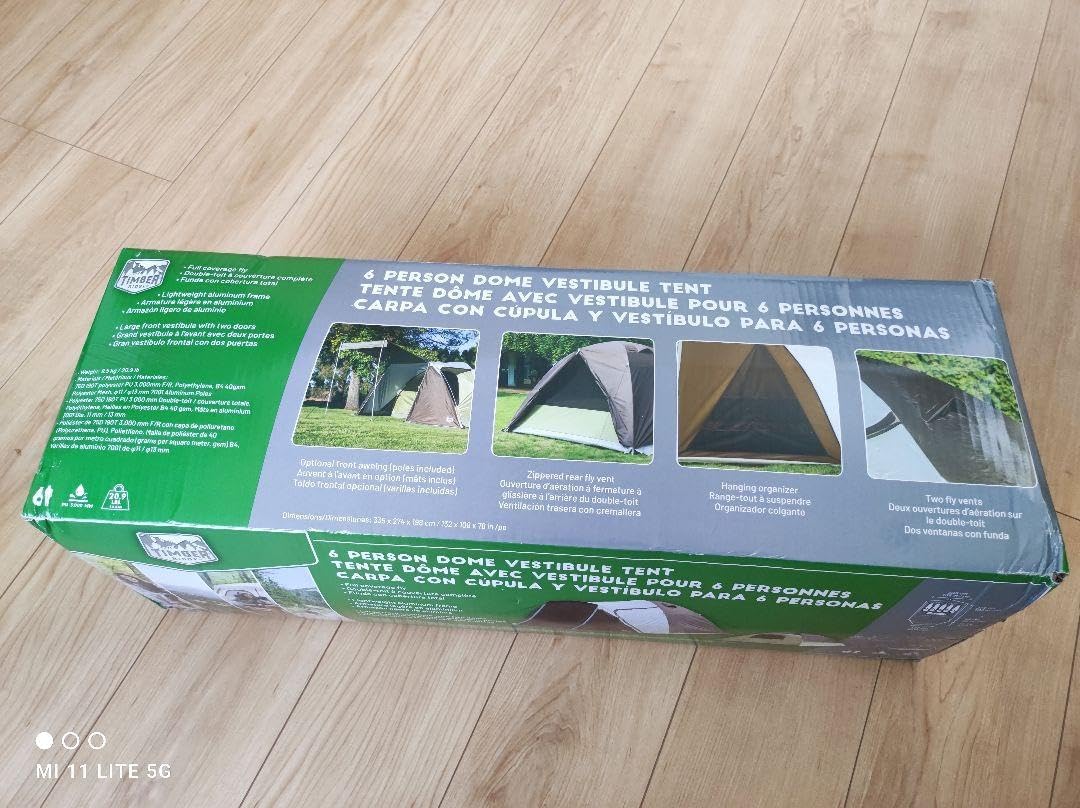 Costco　コストコ　ティンバーリッジ　６人用　 ドーム型 テント ティンバーリッジ 6人用ツールーム ドーム型 テント | Costco Japan
