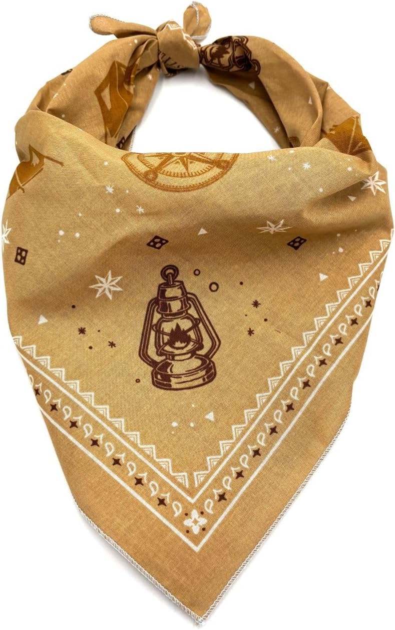 MDSTYLE Adventure Bandana for Men & Women – 100% Cotton Head Scarf, Unique Outdoor Designs, Soft Durable