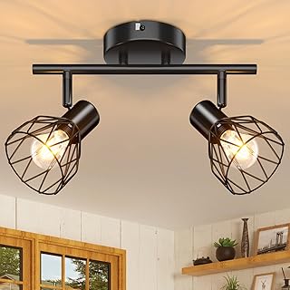 Kimjo Black Ceiling Light Adjustable - Kitche...,