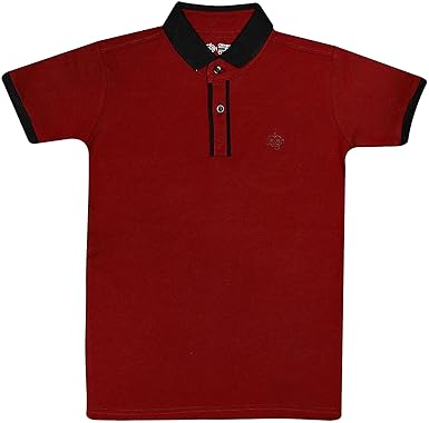 CHIMPRALA Boys Polos Half Sleeves T-Shirt for Kids