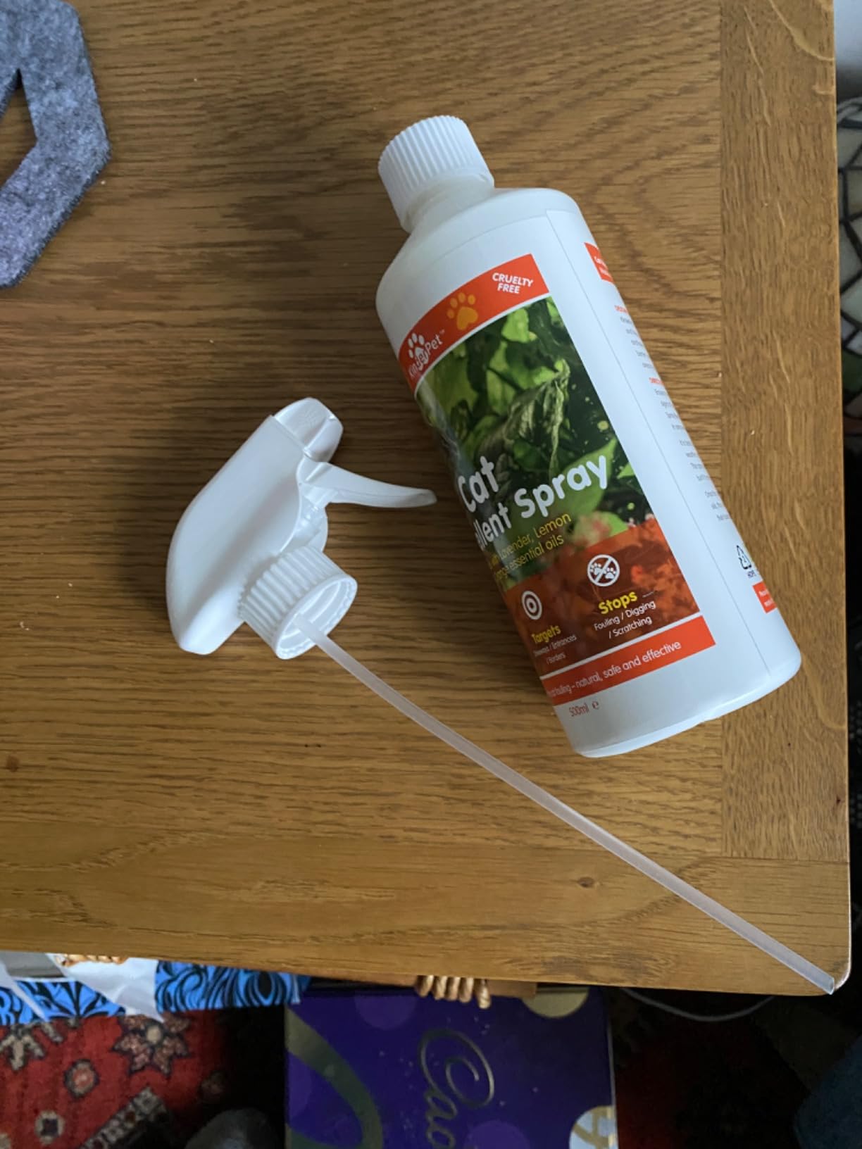 KinderPet® Cat Repellent Spray Stop Cats Anti Fouling Cat Deterrent Stop Fouling Pooping Peeing