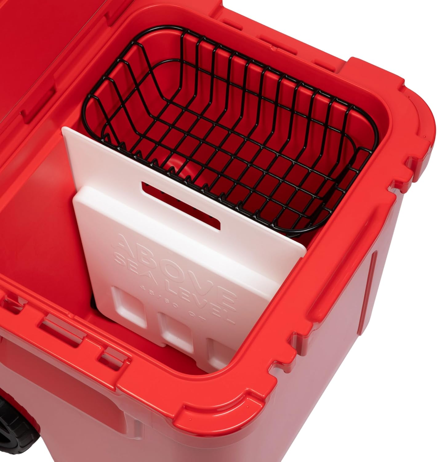 Ice Pack Divider and Wire Basket for YETI Roadie 48 & Roadie 60