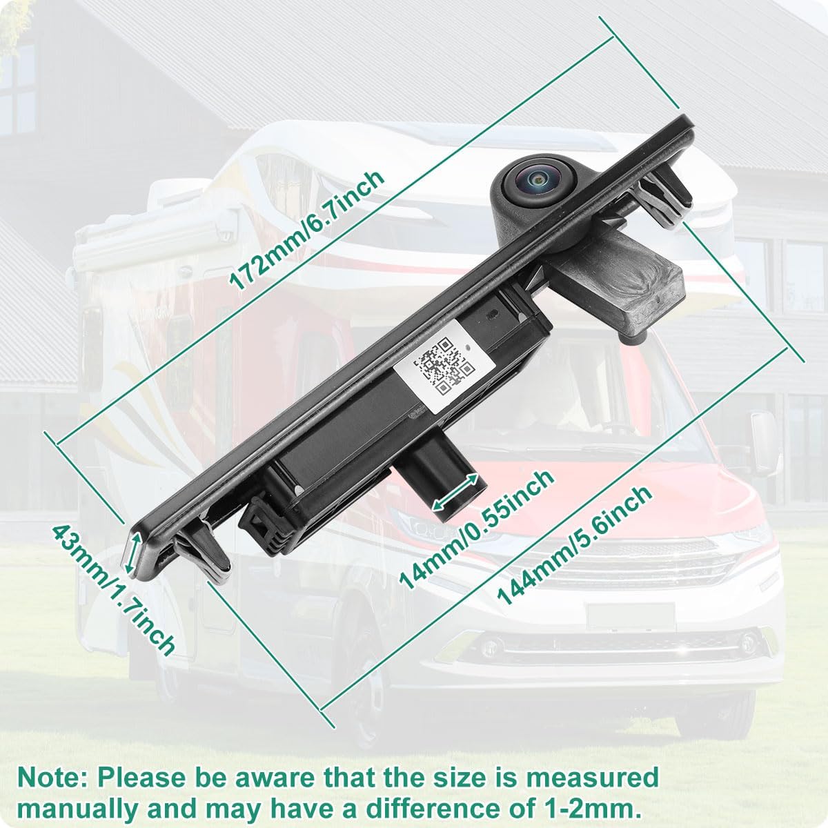 109594900E Rear Trunk Handle Camera for Tesla Model 3 2017-2023 & Tesla Model Y 2017-2023, OE Backup Camera Replaces 1095949-00-E by GreenYi