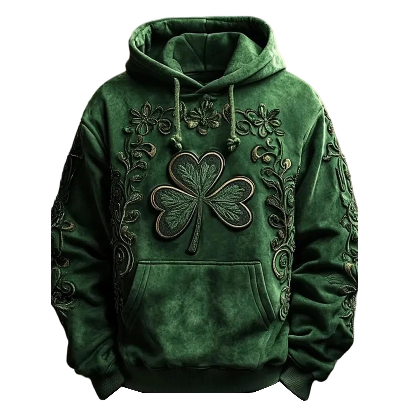 Sweat à capuche motif Saint- pull décontracté à offrir en duo - 4