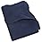 MONOBLANKS Baby Quilt Personlized Monogram Lightweight Embossed Scalloped Throw Blanket Four Seasons (Navy)