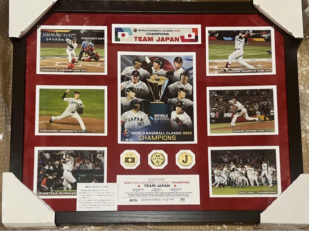 【祝　優勝】2023 WBC 優勝記念 プレミアムDXフォトミント Amazon.co.jp: 2023 WBC 優勝記念 プレミアムDXフォトミント