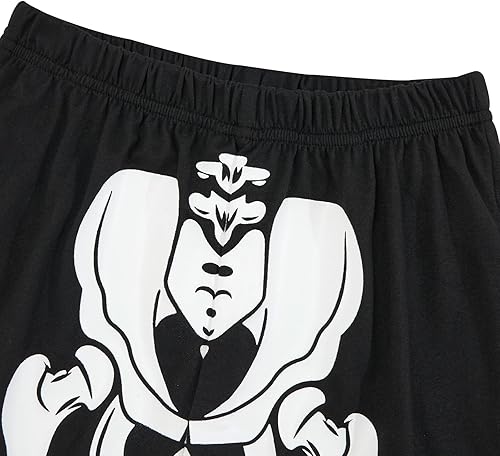 Miniatura 5 de Boys Glow in The Dark Pants Halloween Costume Skeleton Size 4-14T Kids Trousers Outfit Skeleton Black Sweatpants