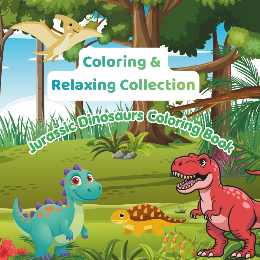 Jurassic World Dinosaurs (Coloring & Relaxing Collection)
