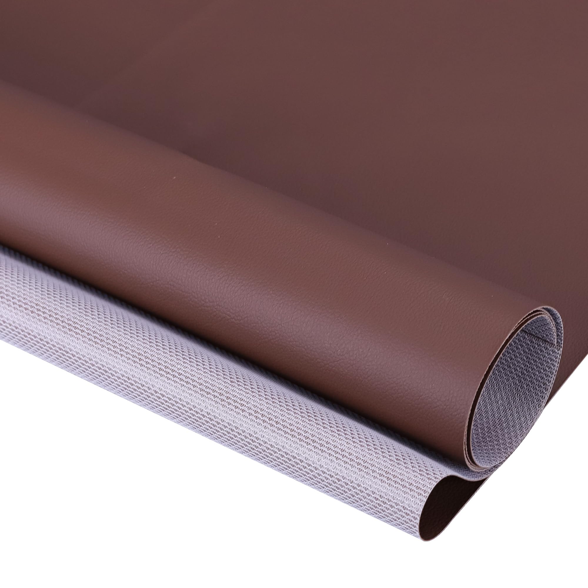 Rovang Faux Leather, Marine Vinyl PVC Leather for DIY Upholstery, Sofa Car Boat Seat Repair, Waterproof & Easy to Clean, Black (1 FT 55x12 Inch) — view 8