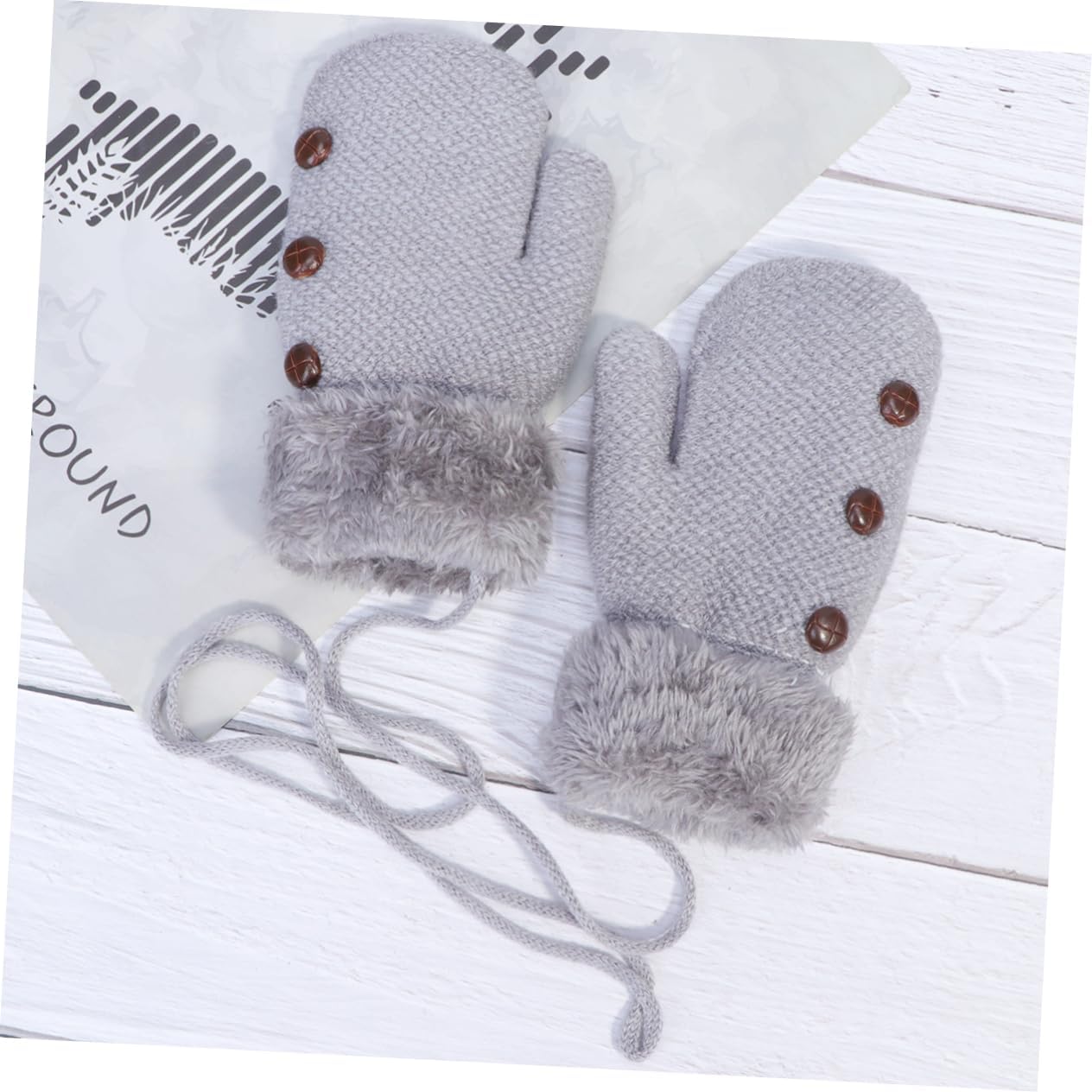 CALLARON 2pcs Gloves for Kids The for Stocking Stuffers Kids Mittens Christmas Sto Hanging Rope Warm