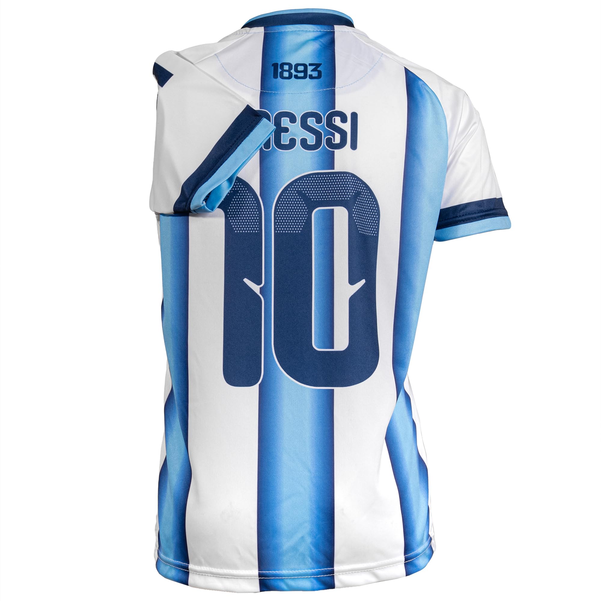 Leo. No 10 Kinder Sonderausgabe Trikot mit Kurz, Fußball Trikot Set Jugendgrößen