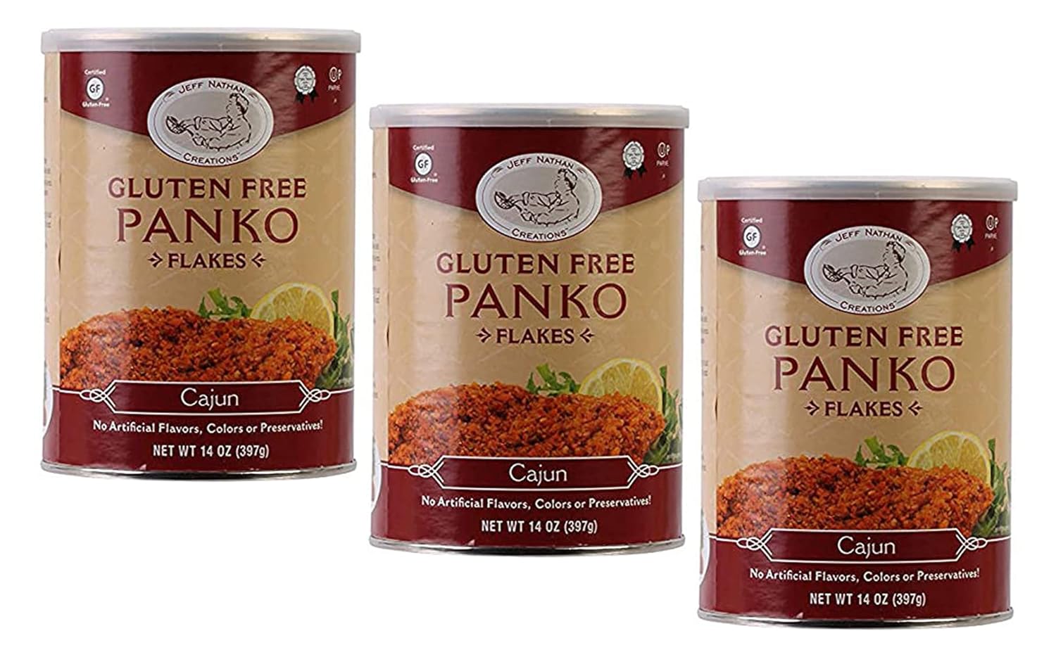 Jeff Nathan Panko Kosher For Passover (Cajun, 3Pack