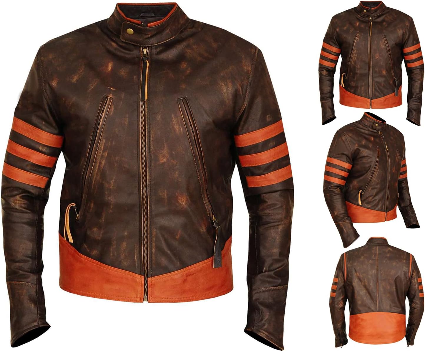 Jacket Chamarra De X Men Marvel Chamarras De Piel Superheroes