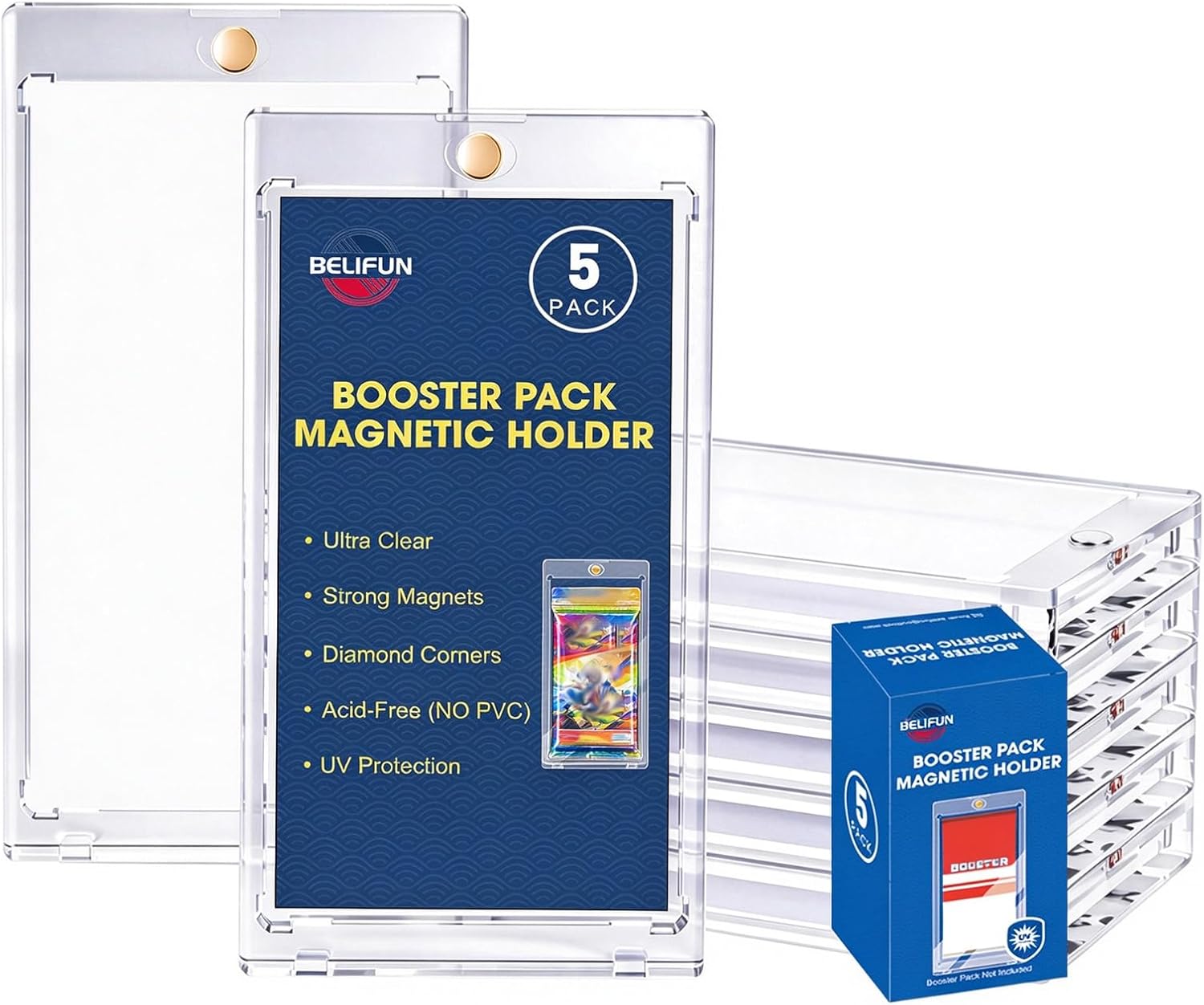 Amazon.com: belifun 5-Pack One Touch Booster Pack Magnetic Holder ...