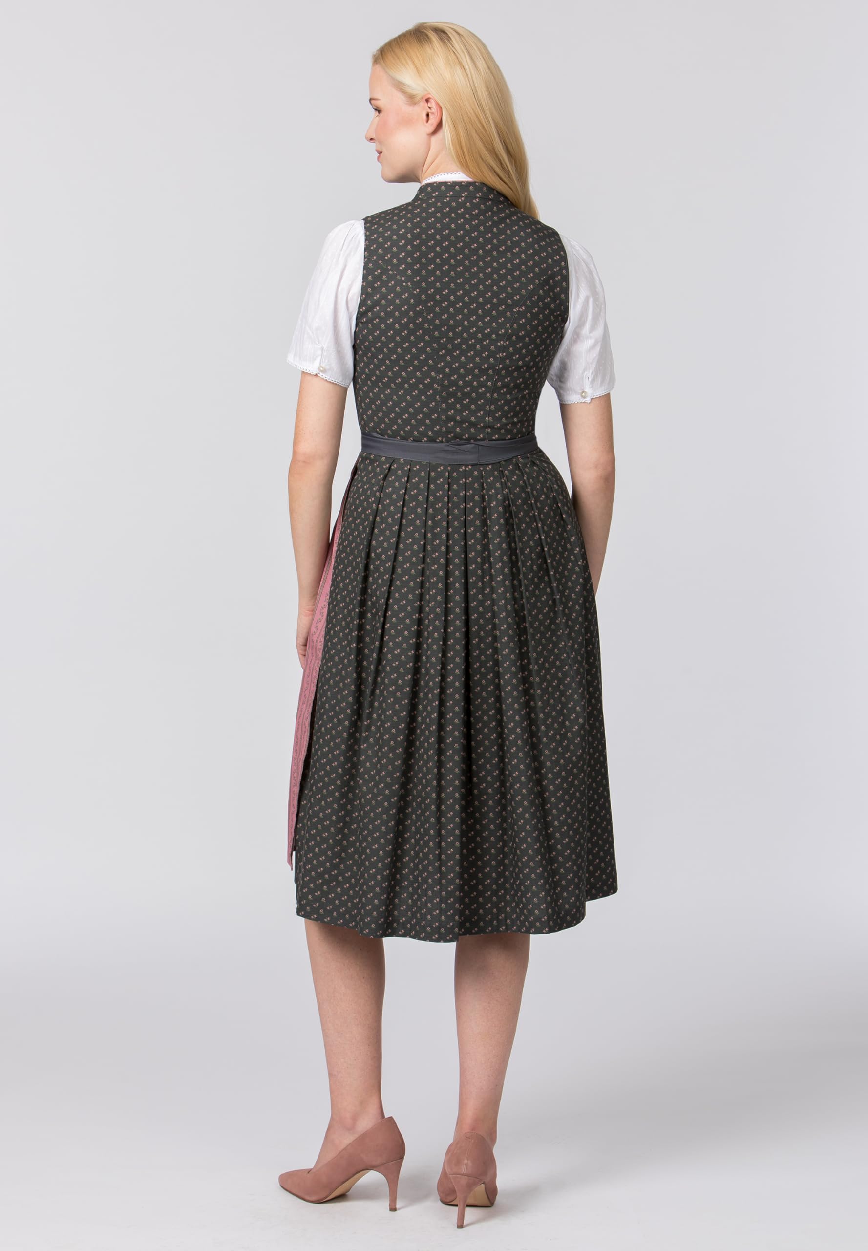 Dirndl Hannah, ciemnoszary, 48