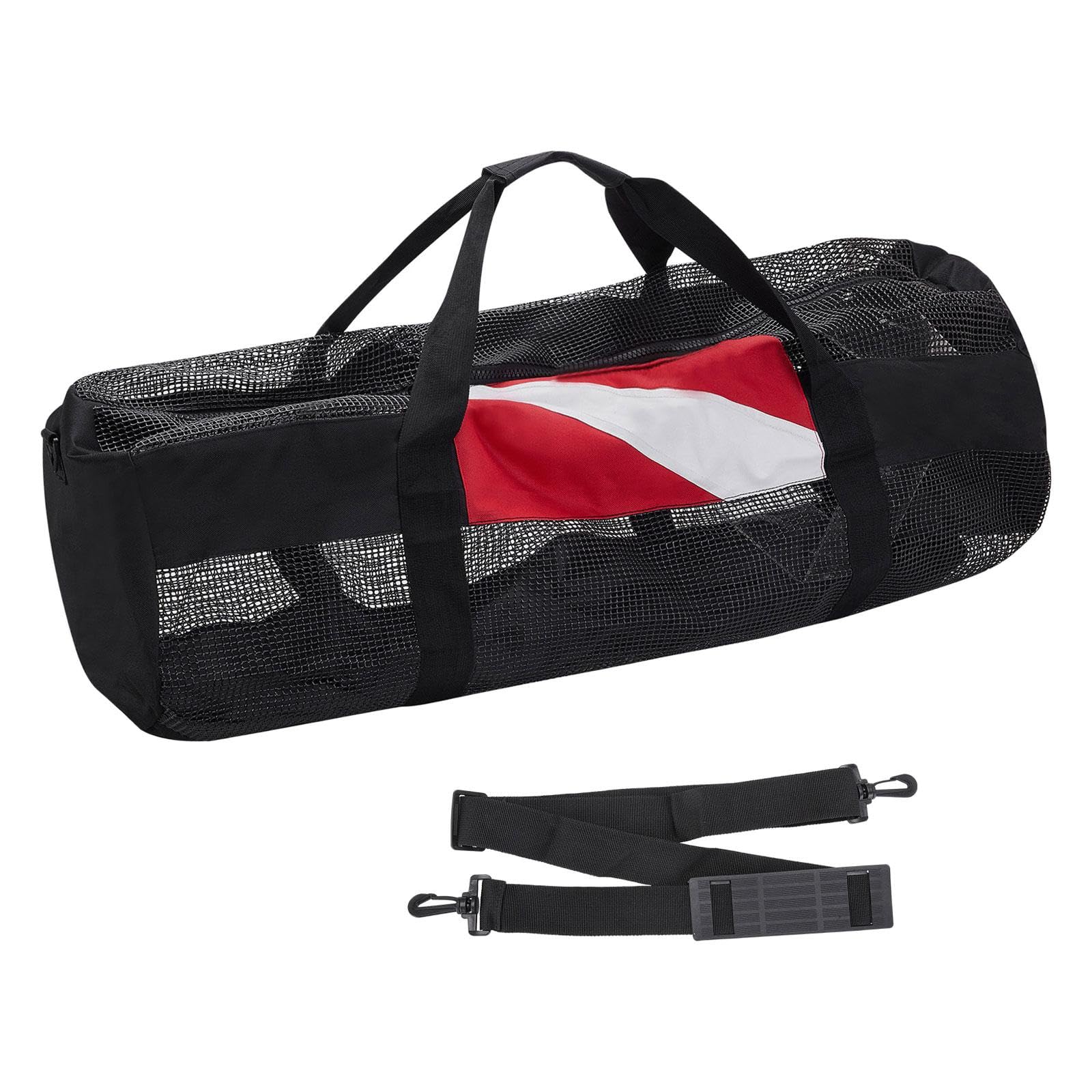 Mesh Sports Duffle Bag Scuba Dive Mesh Bag for Outdoor Sports Surfing Diving Square-picture-14